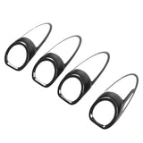 Dashboard Outlet Decoraction Molding Front Dashboard Air Vent Trim Scratch Resistant with Adhesive for Car Interior