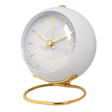 Nordic creative electronic watch, simple alarm clock, new desk, bedside student dumbbell, night light pointer