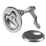 316 Stainless Steel Marine Strap Rotary Handle Ring Cabin Deck Cover Door or Lock Box Buckle