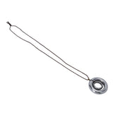 Pendant Double Loop Pattern Terahertz Pendant for Home for Men