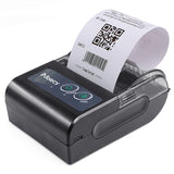 58mm Mini Portable Thermal Wireless Label & Receipt Printer - Shipping/Express, USB & BT Connectivity, Supports ESC/POS Command