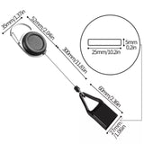 CRUSHER 10 Pcs Silicone Lighter Retractable Keychain Protective Sleeve Holder Leash Safe Stash Clip Cover Smoking Accessories