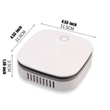 1pc Powerful 2200mAh Ozone Generator for Home, Car, and Refrigerator - Removes Odors, Disinfects, and Sterilizes Air