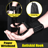 Heavy Duty Weight Lifting Hooks with Padded Workout Hook for Powerlifting, Pull-ups, and Gym Fitness