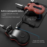 summina 5.8G Wireless System Audio Digital Guitar Transmitter Receiver Built-in Rechargeable Battery 100Feet Transmission