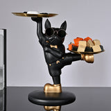1pc Modern Resin Fangfu Storage Tray - Key, Watch, Mask, and Shoe Holder - Entryway and Room Decor