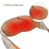 Electrical Massage Shiatsu Back Shoulder Body Neck Multifunctional Shawl Infrared Heated Kneading Car/Home Massager