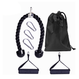 7pcs/set Tricep Building Rope, Non-slip Heavy Duty Tricep Rope For Gym Workout And Exercise, Fitness Equipment