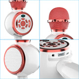 Portable Wireless BT 5.0 Microphone Stereo Sound Capacitor Nationwide K Song USB Sing Bar Live Noise Reduction 5 Colors