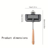 1pc Small Waffle Pan, Delicious Upgrade! Mini Sandwich Machine, Unlock A New Breakfast Experience!