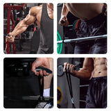 1pc/1pair Ergonomic Resistance Band Handle, Neutral Training Grip Handle, Fitness Training Handle, Pull-up Handle
