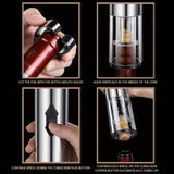 1pc, Electric Bottle Opener With Tin Foil Cutter, Reusable Automatic Wine Opener For Grape Wine, Is An Excellent Gift