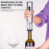 1pc, Electric Bottle Opener With Tin Foil Cutter, Reusable Automatic Wine Opener For Grape Wine, Is An Excellent Gift