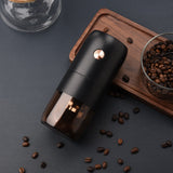 1pc, Electric Coffee Grinder, One Button To Start Grinding, Automatic Power Off After Grinding, Three-section Design