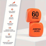 2pcs Fitness Dice, Fun Workout Device, Fitness Decision Dice For Training Routines Switching Up And Exercise