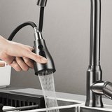 1pc, Kitchen Faucet Sprayer 3 Function Kitchen Sink Pull Down Faucet Pull Out Spray Nozzle Replacement Part Sprayer Head Tap Spray Spout Part