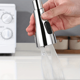 1pc, Kitchen Faucet Sprayer 3 Function Kitchen Sink Pull Down Faucet Pull Out Spray Nozzle Replacement Part Sprayer Head Tap Spray Spout Part