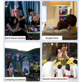 M200 Ultra HD Projector Portable Wireless Projection Screen Mobile Phone Wifi Home Theater Voice Projector