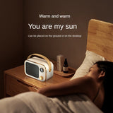 1pc, Electric Handy Heater, High-Power Screen Display Warm Air Blower, Desktop Office Small Heater, PTC Ceramic Heating Fan, Household Portable Heater, Home Decor Room Decor Halloween Christmas Wedding Birthday Gift Winter Essential