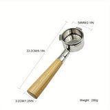 54 Platinum Rich 8 Series Alloy Coffee Handle 54mm Platinum Rich 8 Series Universal 870/880 Solid Wood Coffee Machine