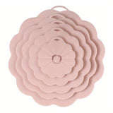 5pcs, Lid, Reusable Durable Food Storage Lids For Bowls, Silicone Lid Cover, Dishwasher And Refrigerator Safe Storage