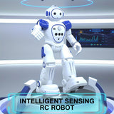 R21 Single-electric Gesture Sensing Robot, With Cruising Function And Music And Dance Function
