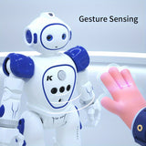 R21 Single-electric Gesture Sensing Robot, With Cruising Function And Music And Dance Function