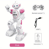 R21 Single-electric Gesture Sensing Robot, With Cruising Function And Music And Dance Function