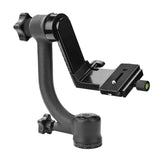 Aluminum Alloy Gimbal Tripod Head for Telephoto Lens Bird-watching Photography