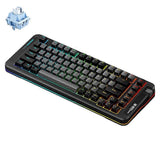 MCHOSE X75 Mechanical Keyboard Wireless Gasket Mount Keyboard with Tri-Mode Connectivity 82-Key Low-Delay Gaming Keyboard with Backlight