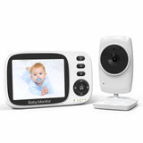 Wireless Baby Camera Monitor - 3.2 Inch TFT LCD Screen, Two-Way Talk, Room Temperature Detection