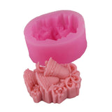 Christmas Bell Mold Christmas Cake Mold Kitchen Cake Tools Silicone Soap Mold Aromatherapy Stone Mold