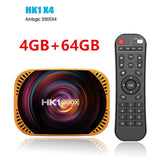 HK1 RBOX X4 Android 11 TV Amlogic S905X4 4GB 128GB1000M 8K 3D 2.4G&5G Dual Wifi Media Player Set Top Box