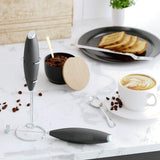 Milk Egg Foam Maker For Cappuccino Coffee Food Blender Frother Stirrer Mixer Electric Whisk Kitchen Tool