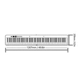 88 Keys Electronic Keyboard Piano Foldable Portable Electronic Keyboard Piano for Beginners