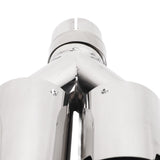 Exhaust Tail Pipe Mirror Polishing Reduce Noise Dual Exhaust Tip 304 Stainless Steel 63mm ID 89mm OD Universal for Automobiles