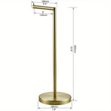 Elevate Your Bathroom Decor with this Stylish Stainless Steel Toilet Paper Holder!
