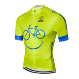 Cycling Jersey Men's Summer Short Sleeve Jersey Bike Print