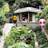 3 Piece Set Of Reflective And Scary Eye Balloon Bird Repellent To Prevent Birds Staying Away From The Garden