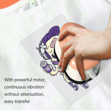 Mini Heat hine T-Shirt Printing Steam Heating Transfer Press 6x9cm Handheld Iron hines Support Dry Wet Ig