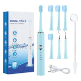 Household Beauty Instrument To Remove Dental Calculus Oral Rinse Electric Tooth Cleaner Portable