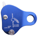 Ascender,Rock Tree Arborist Grab Self-Locking Rope Grip for Outdoor Climbing and Rescue 8-13MM,Blue