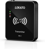 LEKATO Wireless IEM System with Transmitter Receiver Wireless in-Ear Monitor System 2.4Ghz Automatic for Studio Live (MS-1G)