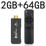 TV98 Mini Stick Android 12.1 Support Video 4K 2.4G&5G Quad Core Set Top 16GB 64GB Wifi 6 3D smart TV Box