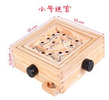 Dementia Ball Labyrinth Table Game Wooden Maze Puzzle Anti-Dementia Toy Alzheimer Disease