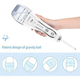 Portable waterproof oral irrigator, rechargeable battery, 300ml, teeth cleaning