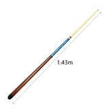 Pool Wood Lightweight Economic 56inch 13.8mm Large Tip Snooker Cue Stick for Game Bar House Practice Billiard Players