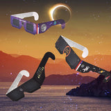 Paper Eclipse Random Color Anti-uv Protect Eyes Observation Solar Glasses for Direct Sun Viewing