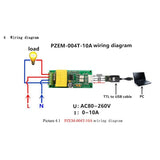 2X AC Digital Multifunction Meter Watt Power Volt Amp Current Test Module PZEM-004T For Arduino TTL COM2/COM3/COM4
