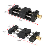 Platform Sliding Table Manual Translation Displacement Station 40x70mm Precision Sliding Table Fine‑Tuning Linear Stage X-Axis